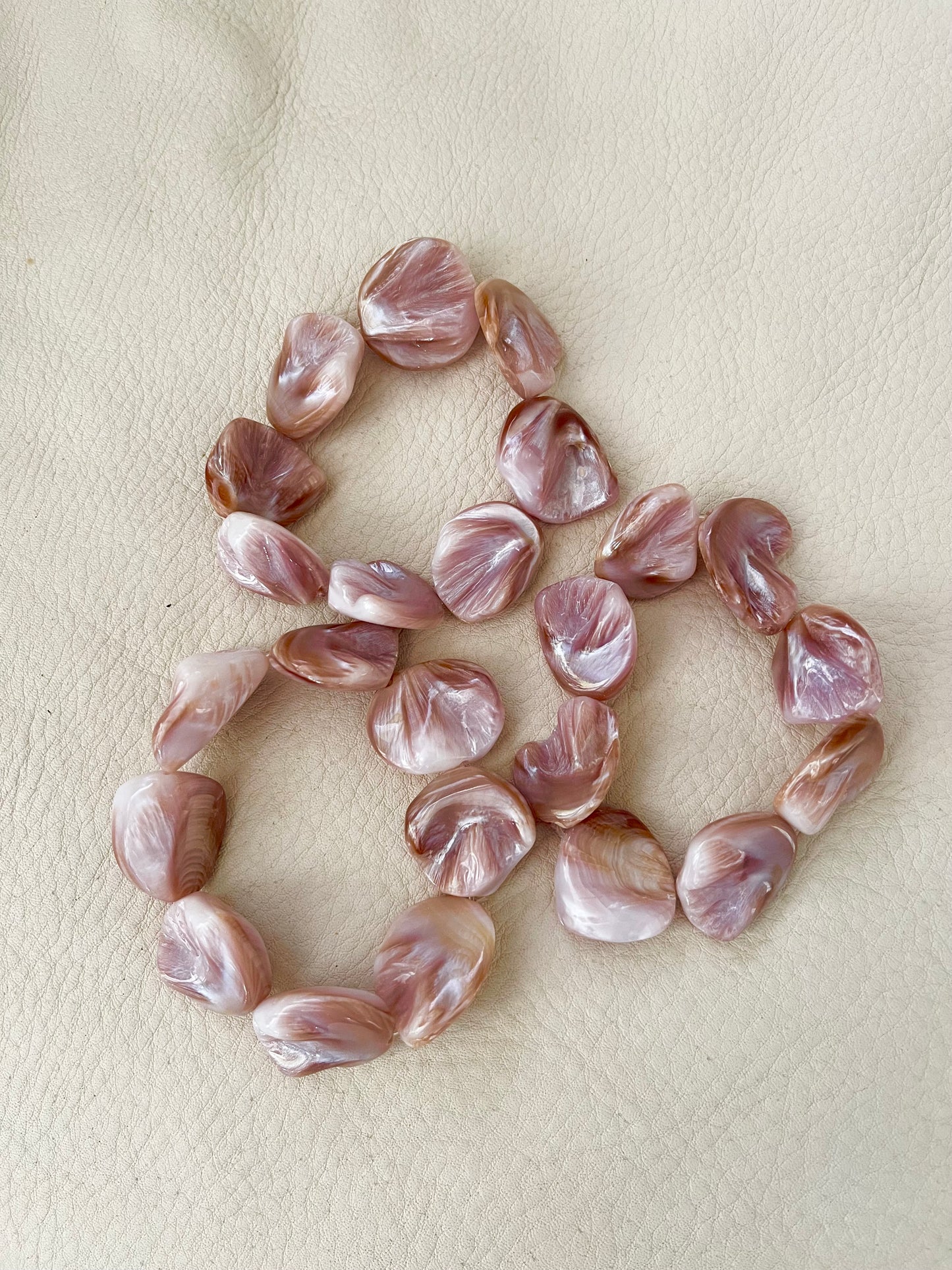 Pink Morher of Pearl Cuff