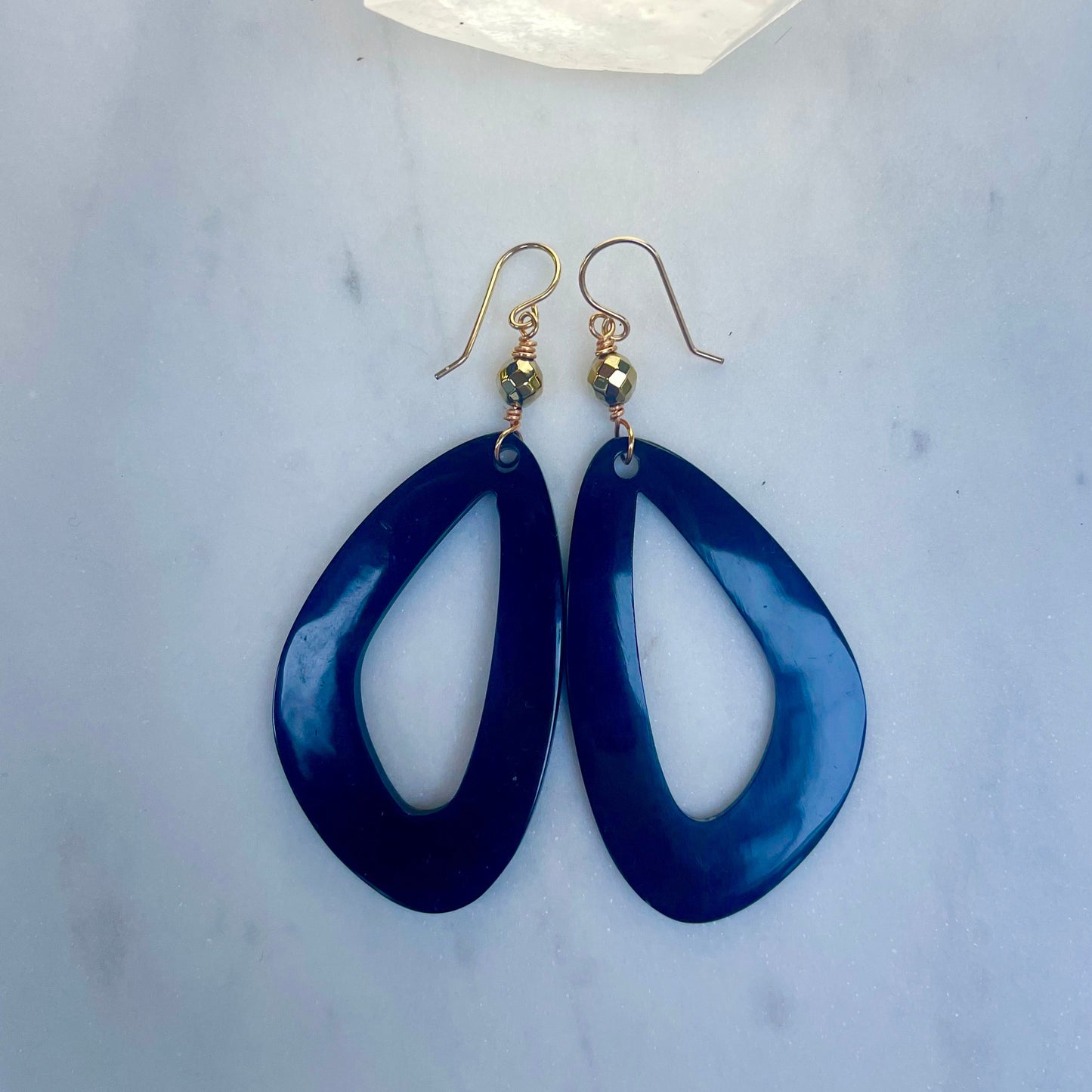 Water Buffalo Horn Triangular Hoop