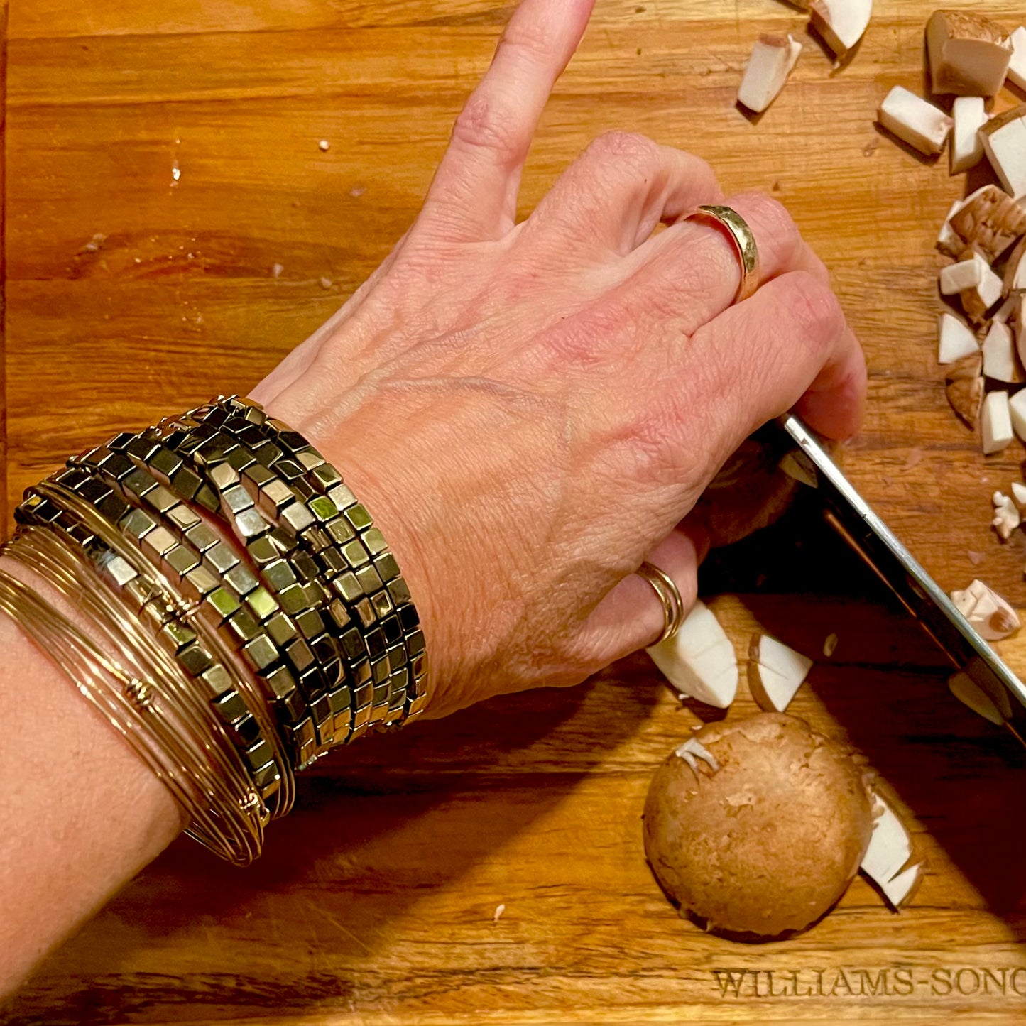 Pyrite Cuffs