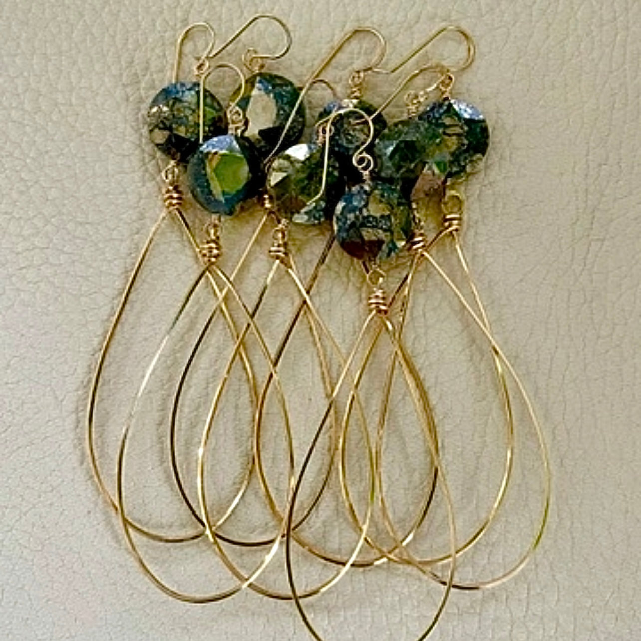 Marcasite Loop Earring
