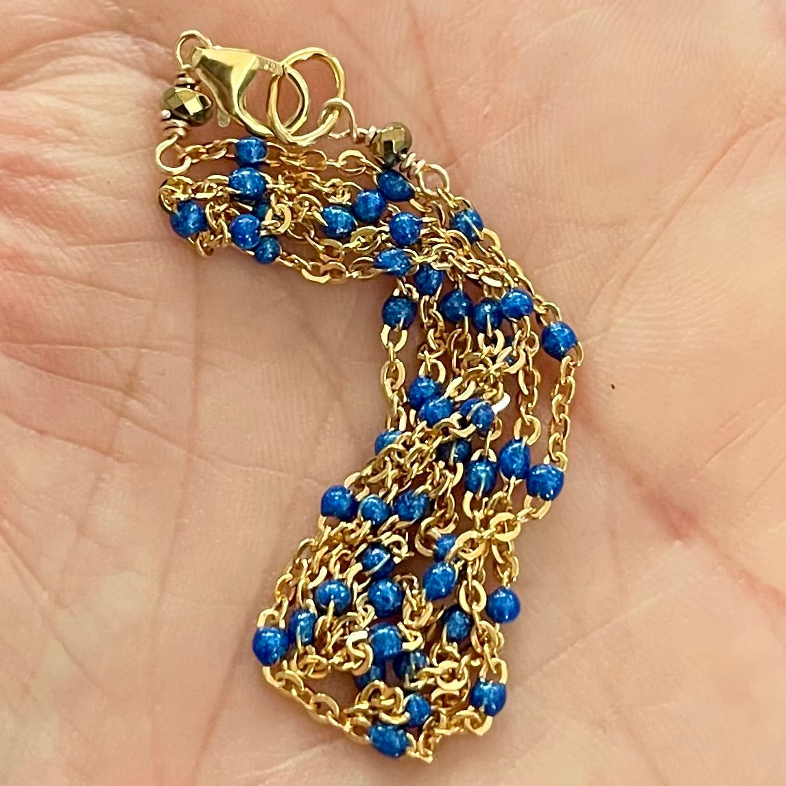 Italian Enamel Heirloom Chain