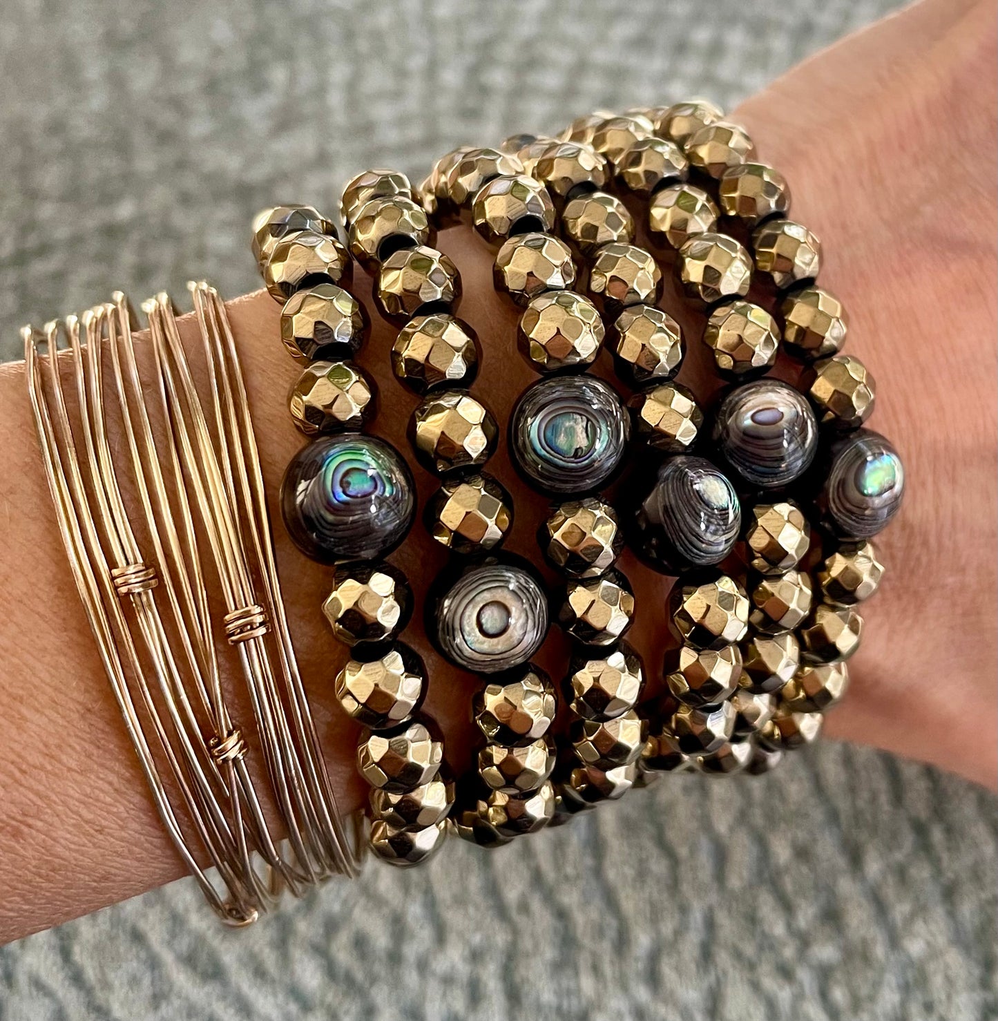 Pyrite Cuffs