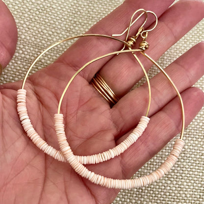 Conch Shell Hoop