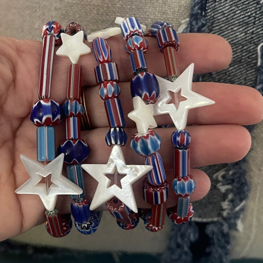 Red, White & Blue Cuffs