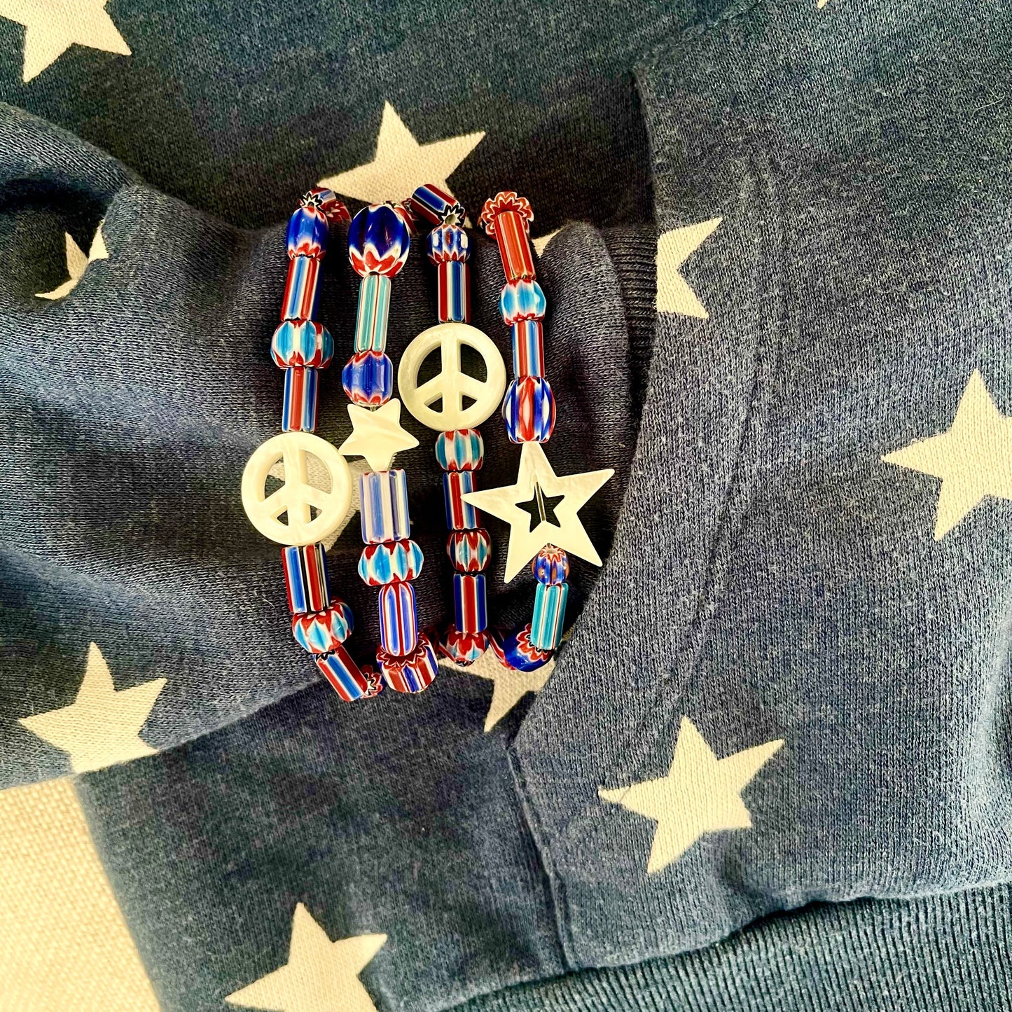 Red, White & Blue Cuffs