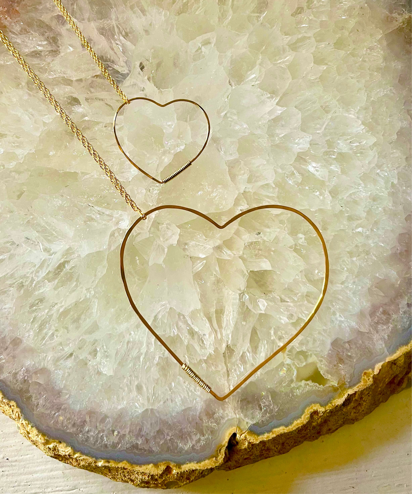 Hammered Metal Shapes