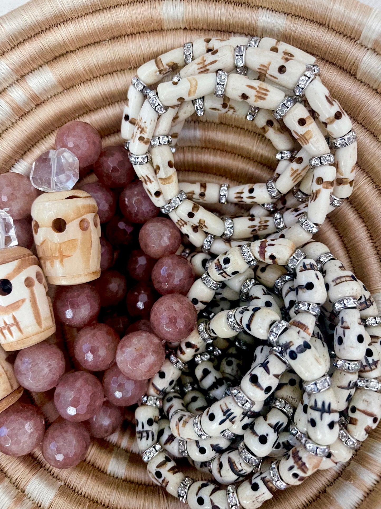 CZ Skull Bracelet