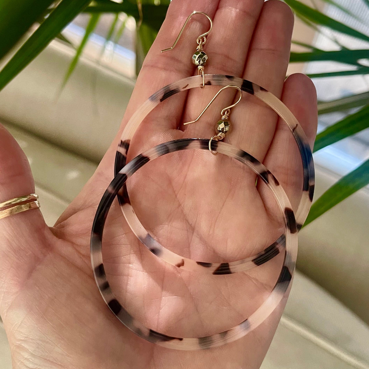 Recycled Tortoise Hoops