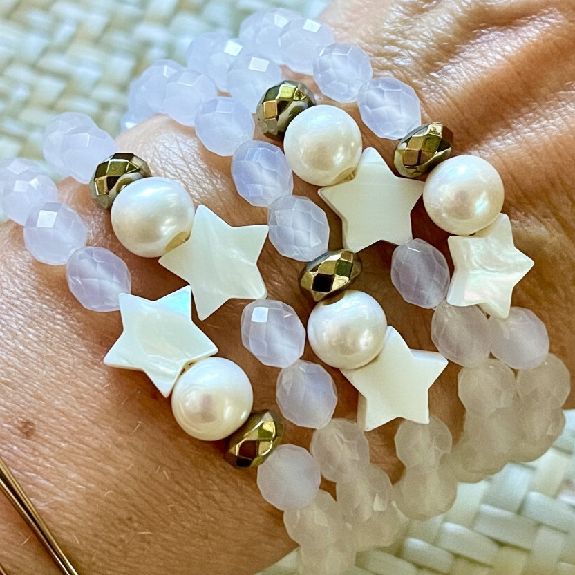 Gemstone Element Cuffs