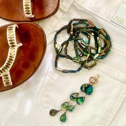 Abalone stacking cuffs