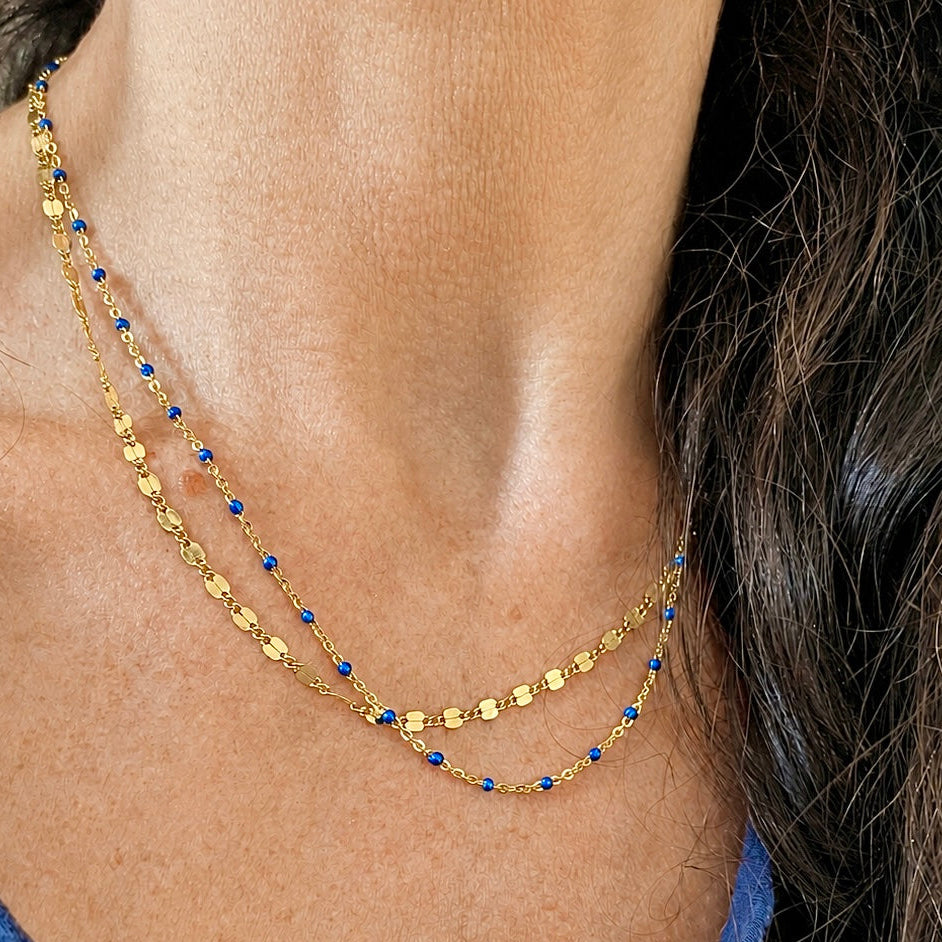 Italian Enamel Heirloom Chain