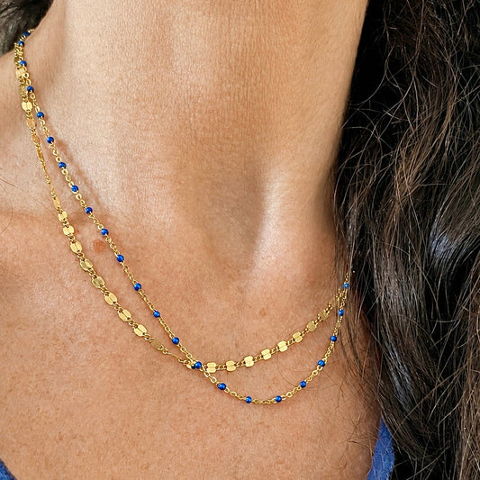 Italian Enamel Heirloom Chain
