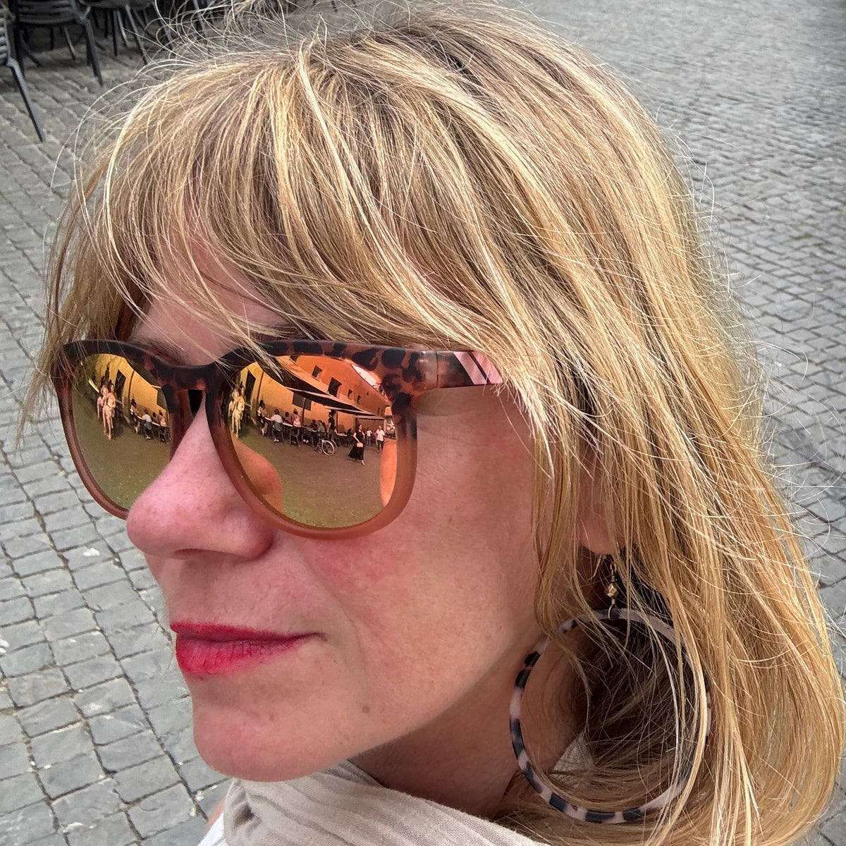 Recycled Tortoise Hoops