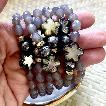 Gemstone Element Cuffs