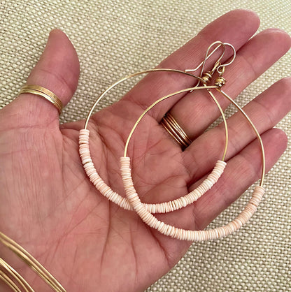 Conch Shell Hoop