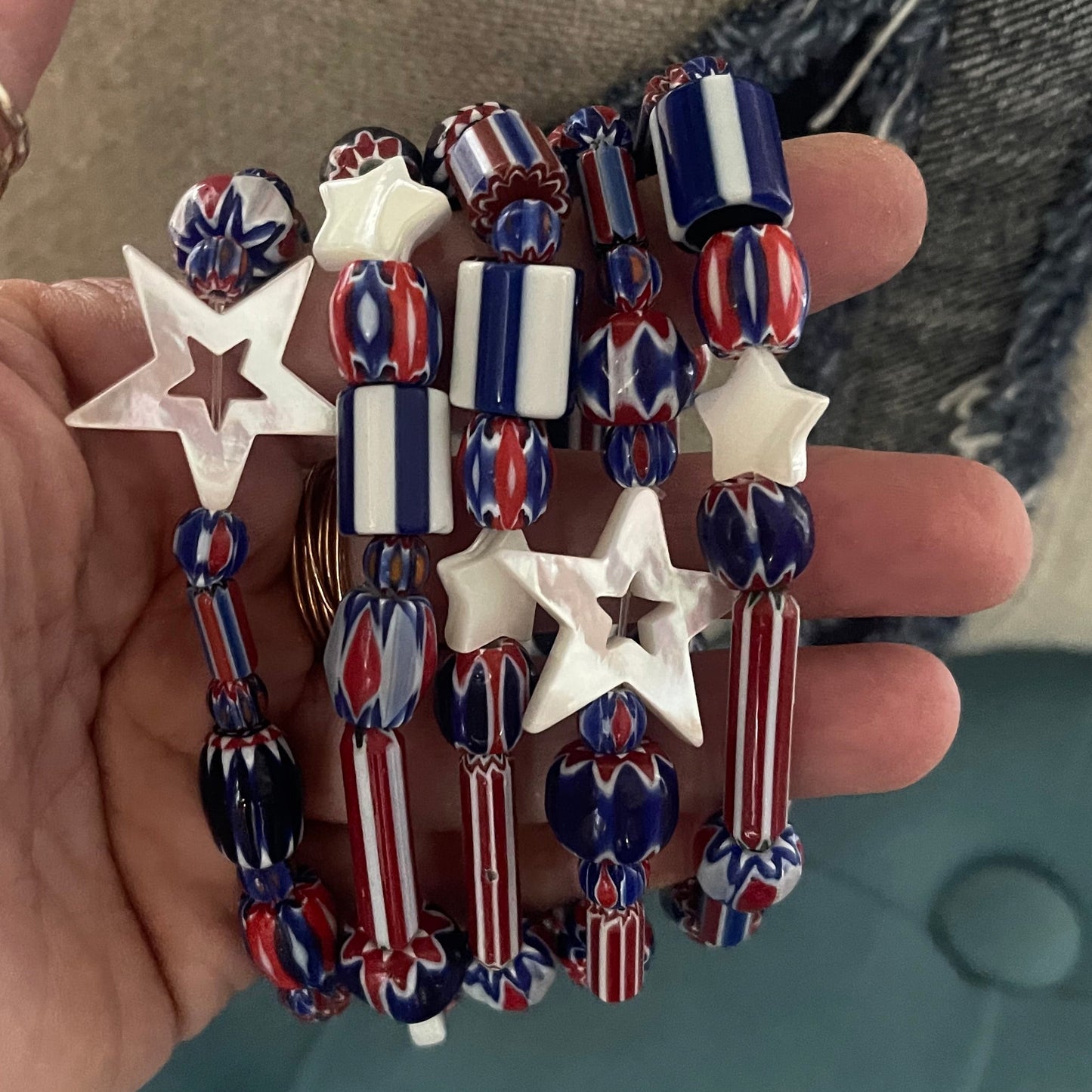 Red, White & Blue Cuffs