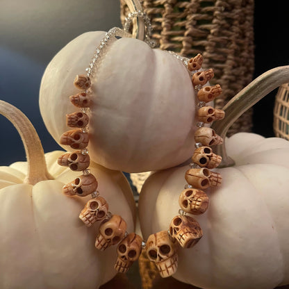 Gomez Addams Skull Necklace