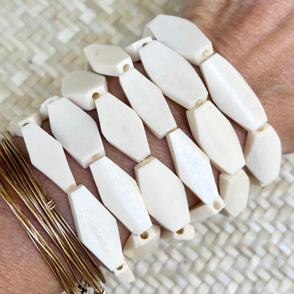 Water buffalo horn cuff