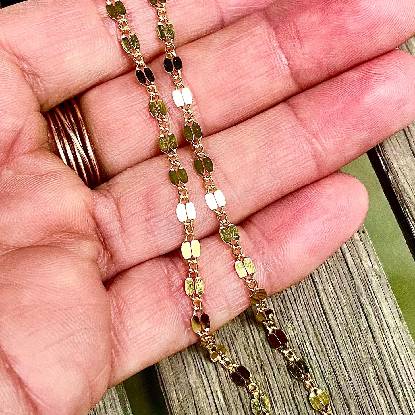 Dappled 18 inch Heirloom Chain