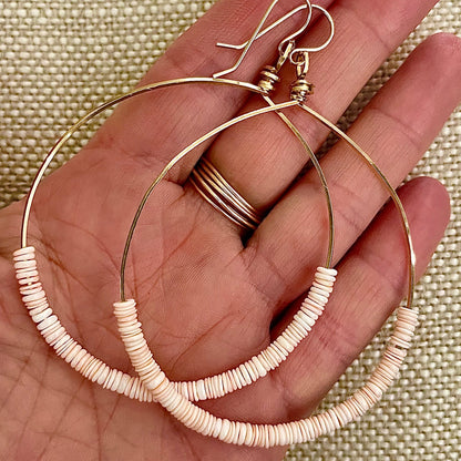 Conch Shell Hoop