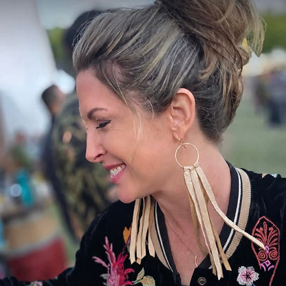 Deer Suede Earrings