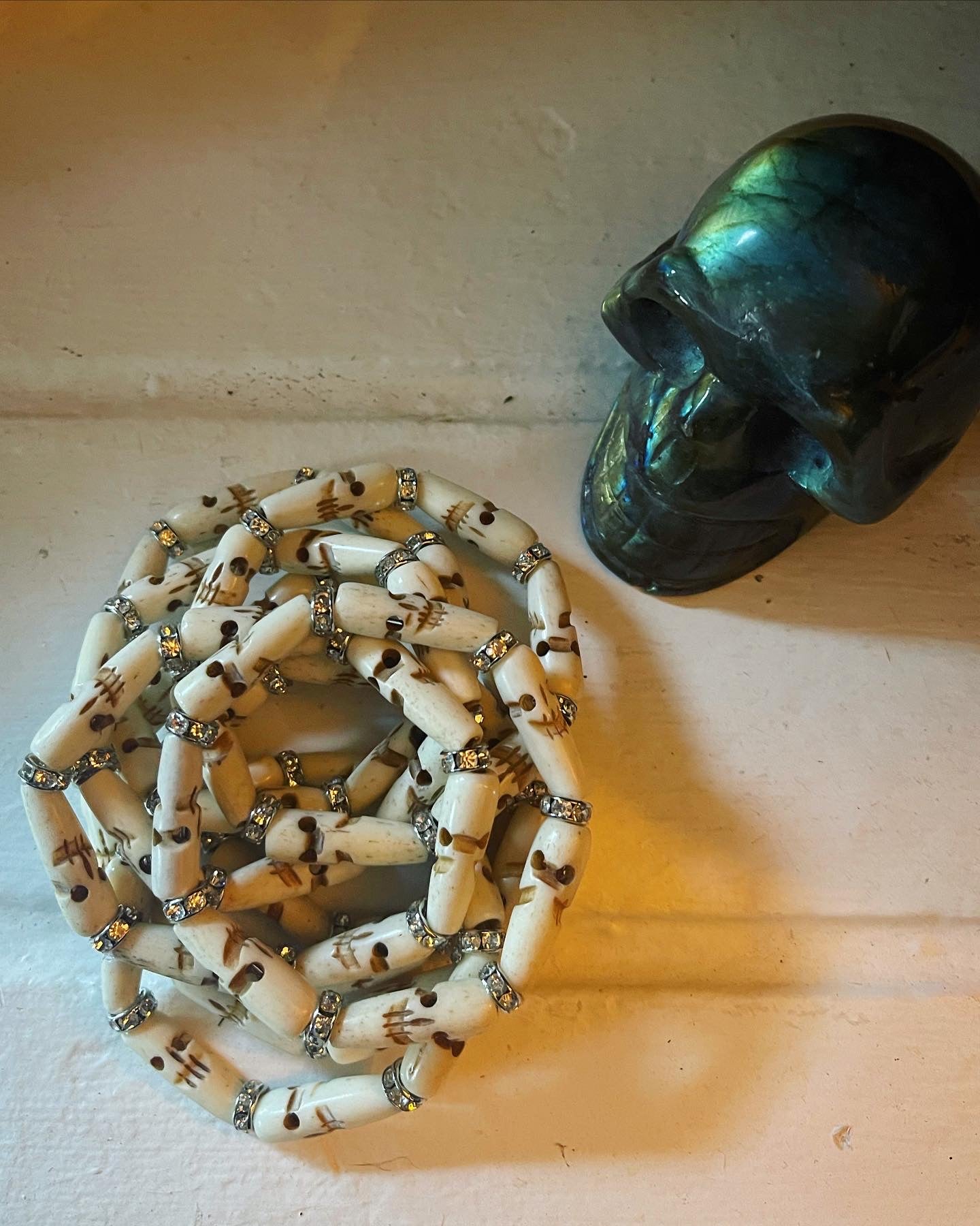 CZ Skull Bracelet