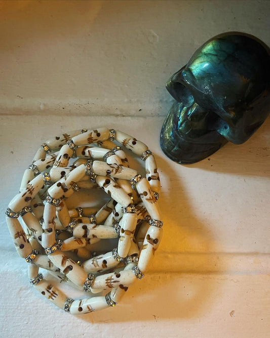 CZ Skull Bracelet