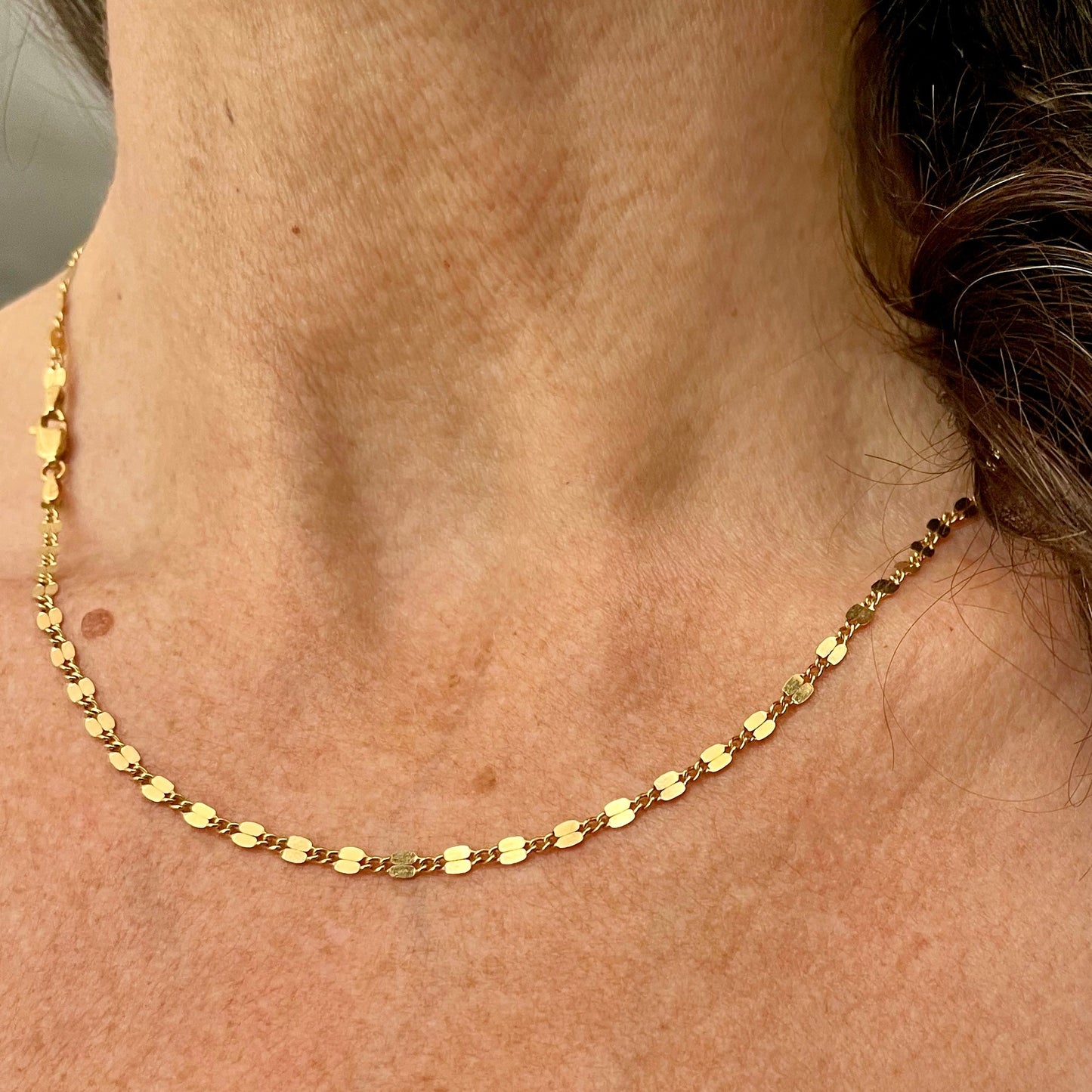 Dappled 18 inch Heirloom Chain