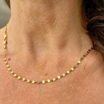 Dappled 18 inch Heirloom Chain