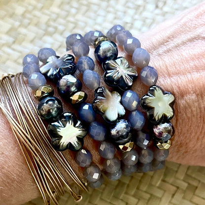 Gemstone Element Cuffs