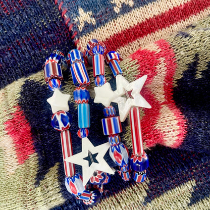 Red, White & Blue Cuffs
