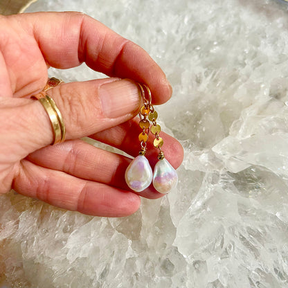 Heirloom Stick Pearl Earring