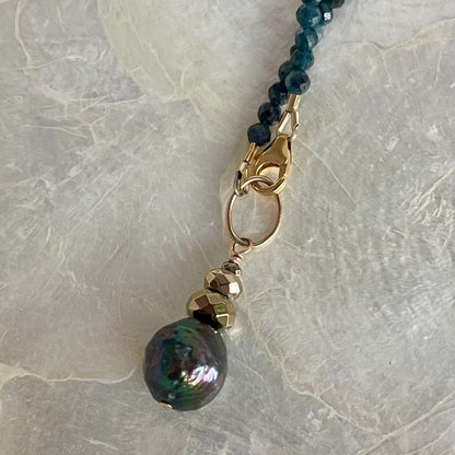 Blue Tourmaline Collar