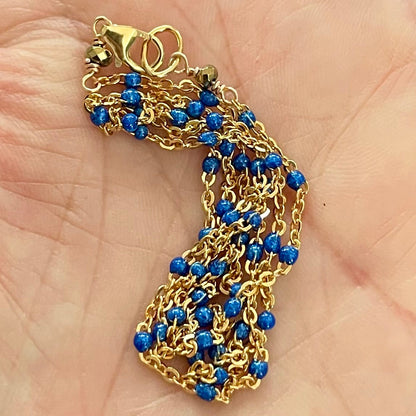 Italian Enamel Heirloom Chain