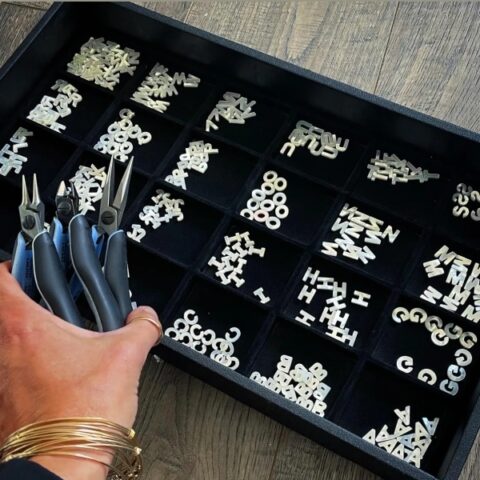 Initial Necklace – April Martin Designs