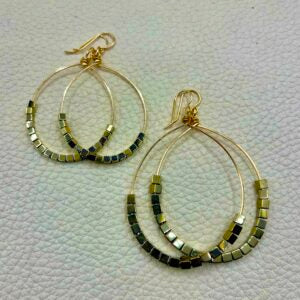 Large Pyrite Hoop